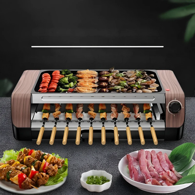 Rauchfreier Grill für den Haushalt™ | Rauchfreier, vielseitiger Grillspaß