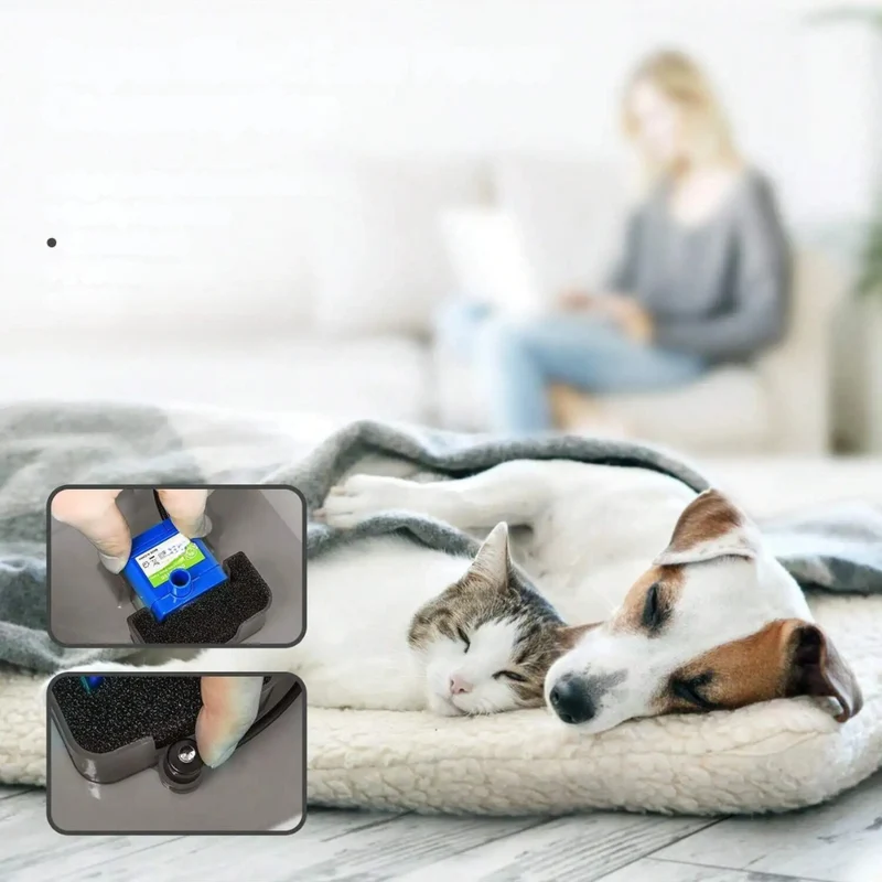 Ultra-light LED cat™ | Frischer, leiser Trinkbrunnen für Katzen