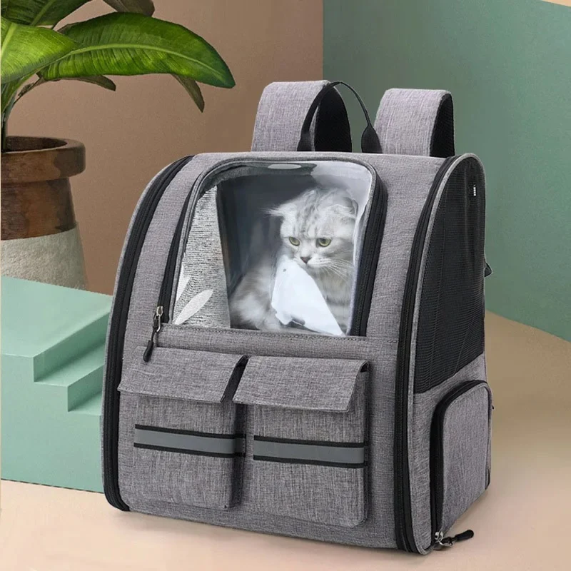 Atmungsaktiver Haustierwagen™ | Bequemer, atmungsaktiver Haustier-Rucksack