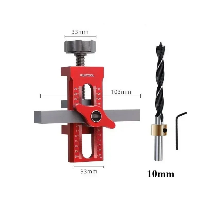 Drilling Locator for Wardrobe Door™ | Präziser Bohrungs-Locator für perfekte Ergebnisse