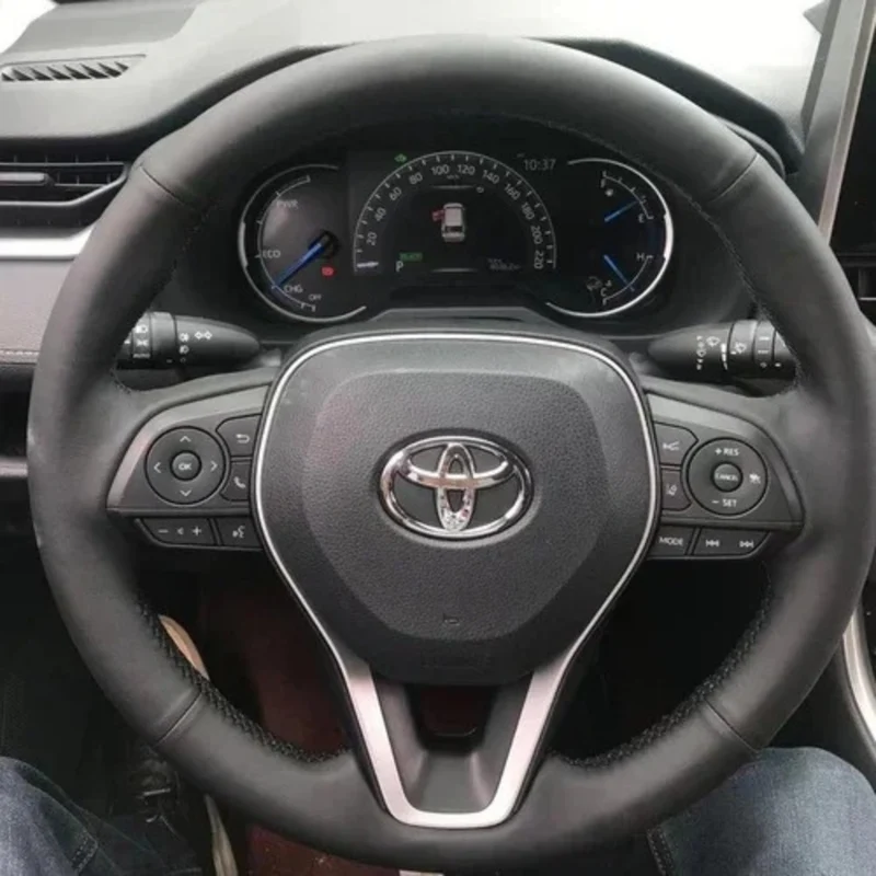 Wheel Cover, Interior Handle™ | Handgenähter Leder-Lenkradbezug, Luxus & Stil