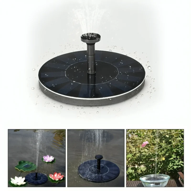 Bürstenlose Solarbrunnenpumpe™ | Solarbetriebene Elegante Gartenfontäne