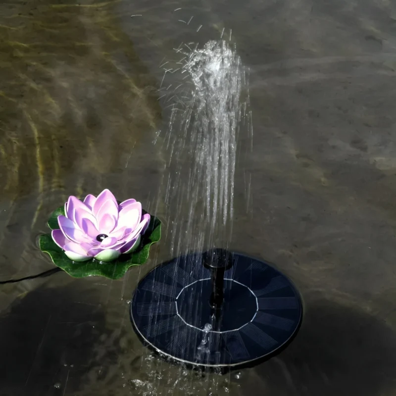 Bürstenlose Solarbrunnenpumpe™ | Solarbetriebene Elegante Gartenfontäne