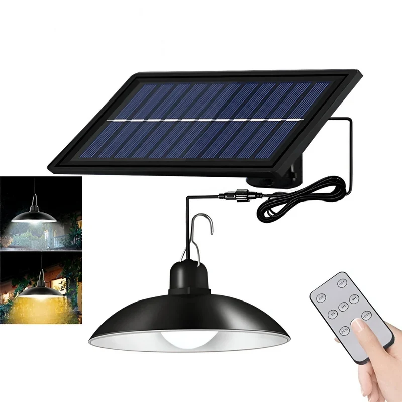 Solar-Pendelleuchte™ | Solarbetriebene LED-Hängeleuchte für Außenbereich