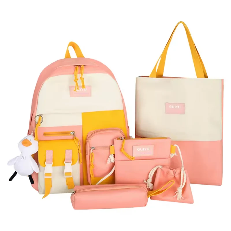 Taschenset für Studenten™ | 1. Stylischer Schulbegleiter mit Herz
