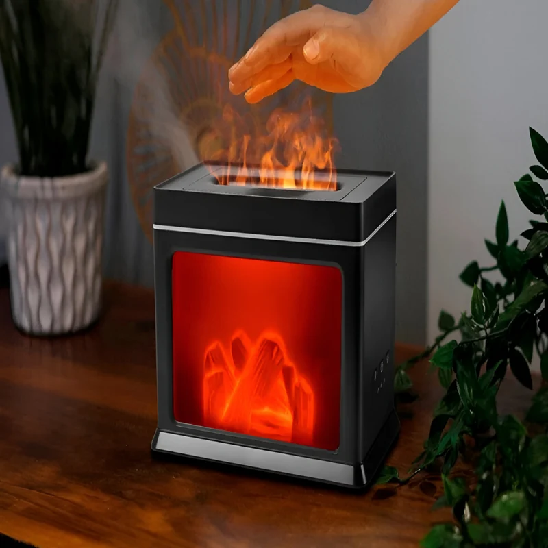 Duftdiffusor für Kaminflammen™ | Beruhigender Duft, flackernde Flammen