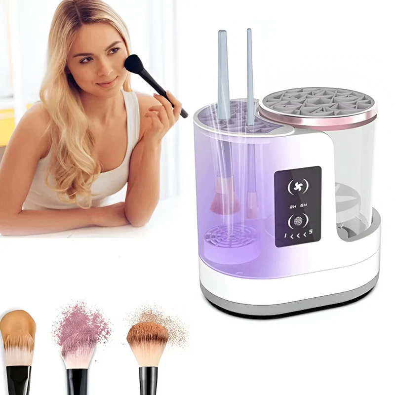 Elektrischer Make-up-Pinselreiniger™ | Magische Pinselpflege für strahlende Haut