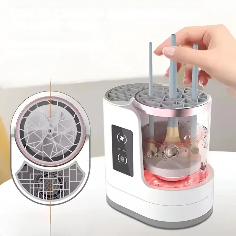 Elektrischer Make-up-Pinselreiniger™ | Magische Pinselpflege für strahlende Haut