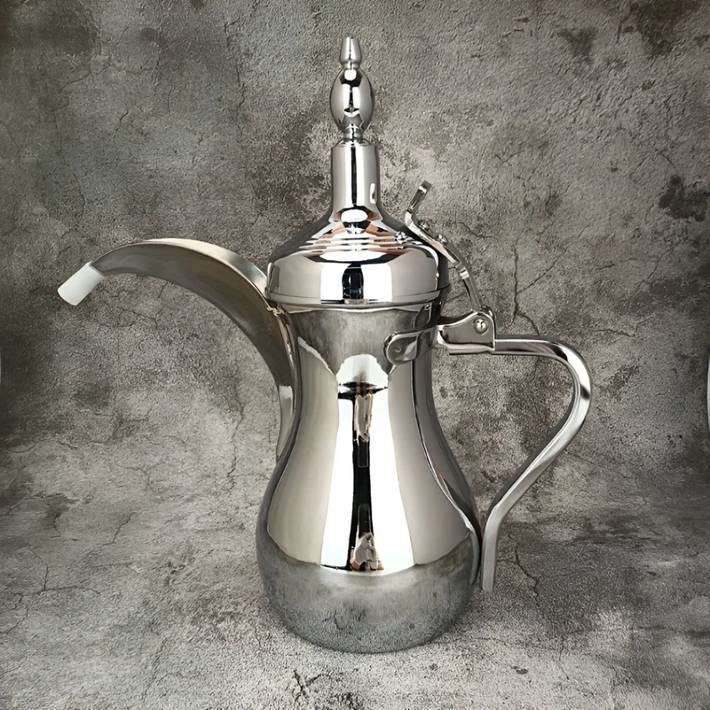 Goldene arabische Kaffeekanne™ | Goldene Eleganz für Kaffeegenuss