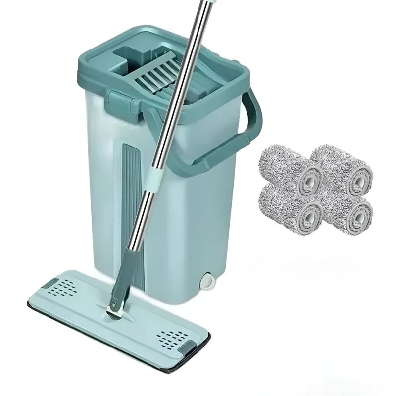 Quetschmopp-Set™ | Mühelose, hygienische Bodenreinigung
