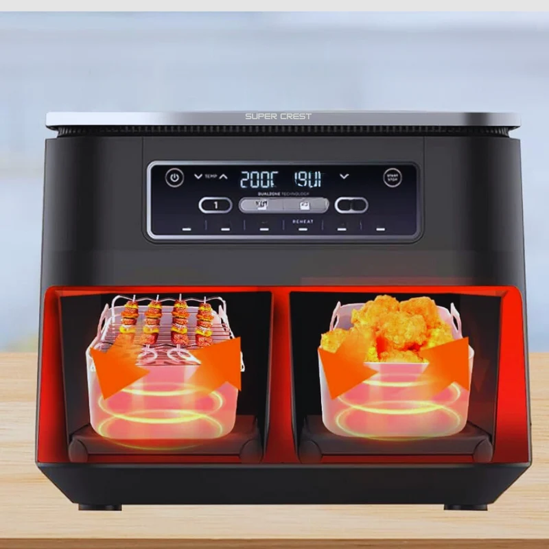 Cross-Border Airfryer Automatic Pan™| Vielseitige, leistungsstarke Fritteuse für Genuss