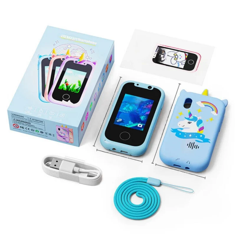 Kinder-Smartphone-Kamera im Einhorn-Design™ | Magischer Fotospass für Kinder