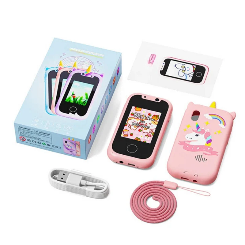 Kinder-Smartphone-Kamera im Einhorn-Design™ | Magischer Fotospass für Kinder