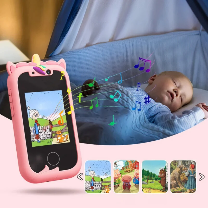 Kinder-Smartphone-Kamera im Einhorn-Design™ | Magischer Fotospass für Kinder