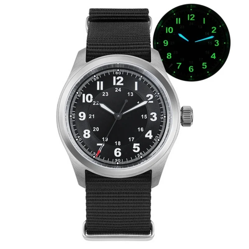 Vintage Militäruhr für Herren™ | Robuste, stilvolle Militäruhr für Abenteuer.