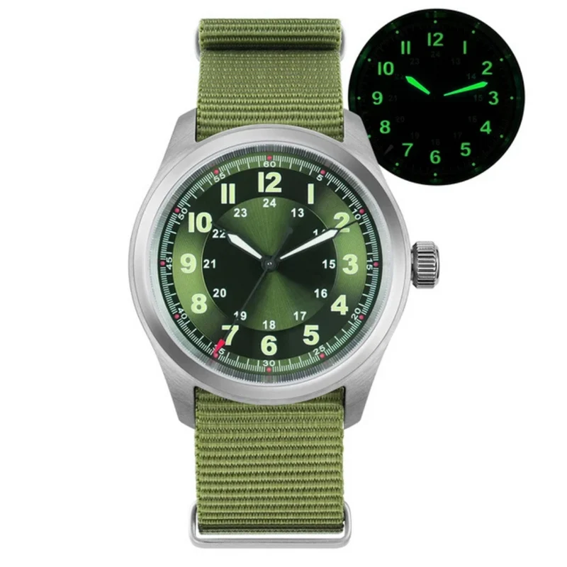 Vintage Militäruhr für Herren™ | Robuste, stilvolle Militäruhr für Abenteuer.