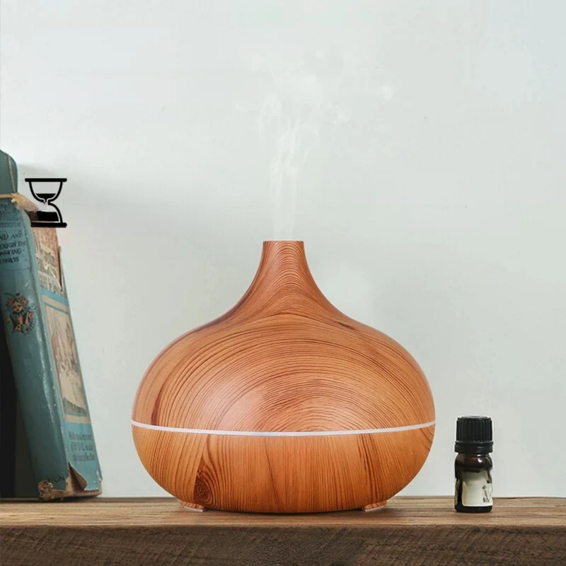 Öldiffusor mit Holzmaserung™ | ENTSPANNENDE AROMATHERAPIE FÜR JEDEN RAUM