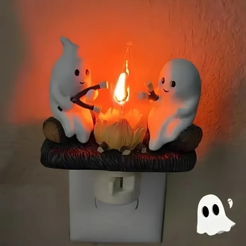 Geisterlagerfeuer™ | Niedliches Halloween-nachtlicht