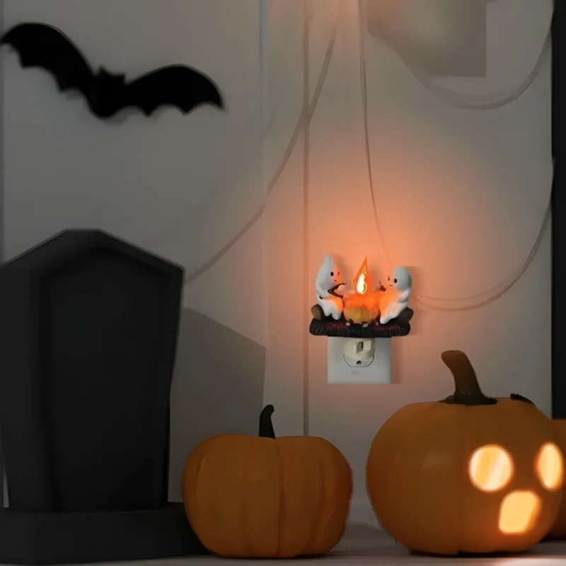 Geisterlagerfeuer™ | Niedliches Halloween-nachtlicht