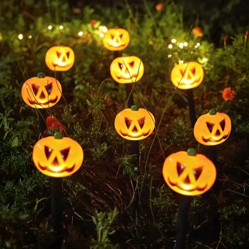 Halloween-Kürbis-Solarlichter™ | Magisches Kürbis-licht Für Gartenzauber