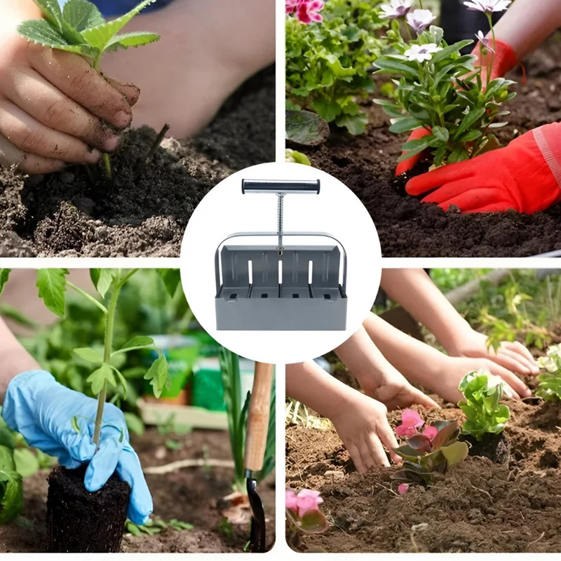 Handgehaltener Setzling-Erdblock-Maker™ | Nachhaltig, kraftvoll, perfekt für Setzlinge