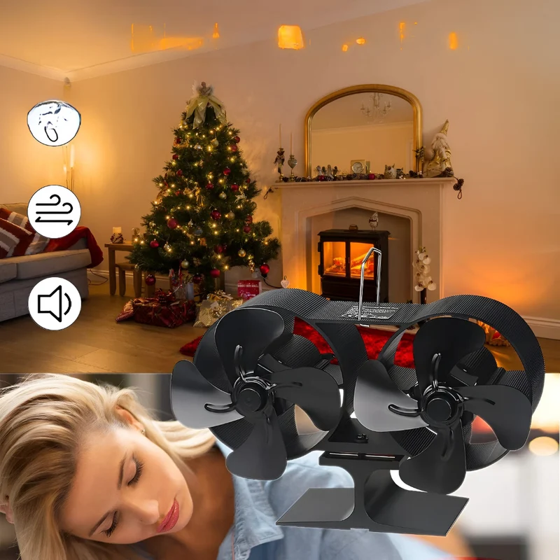 Wood Stove Fan Heat Powered™ | Wunderbare Wärme, ganz ohne Strom