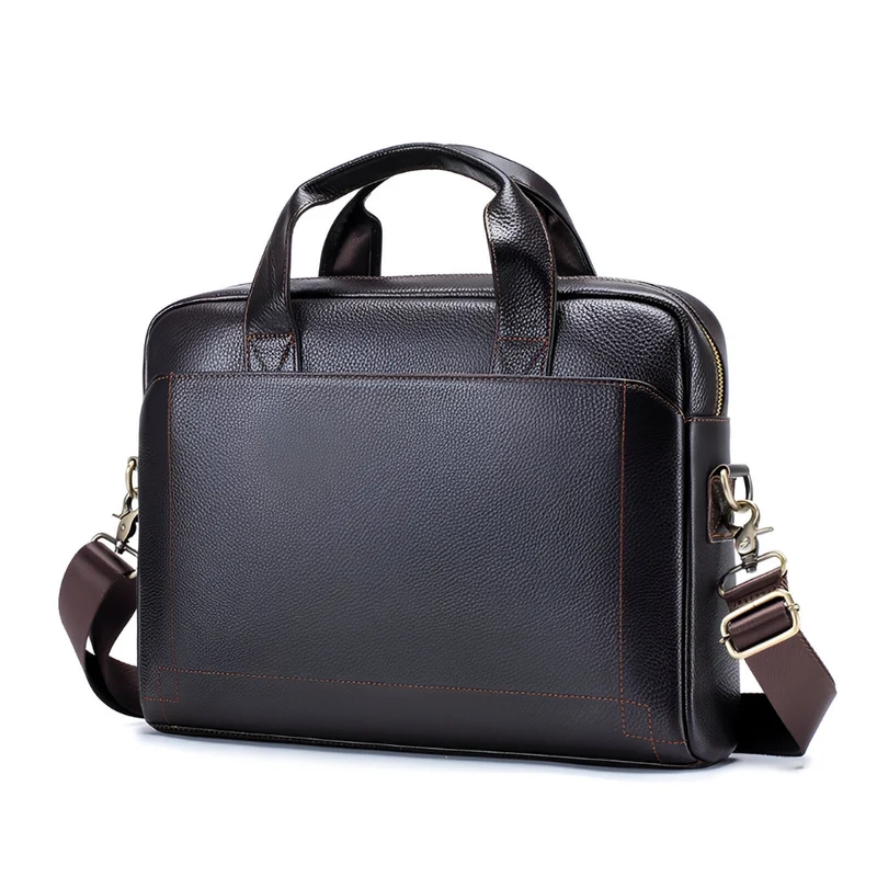 Herrenhandtasche aus Leder™ | Edle, zeitlose Ledertasche für Erfolg