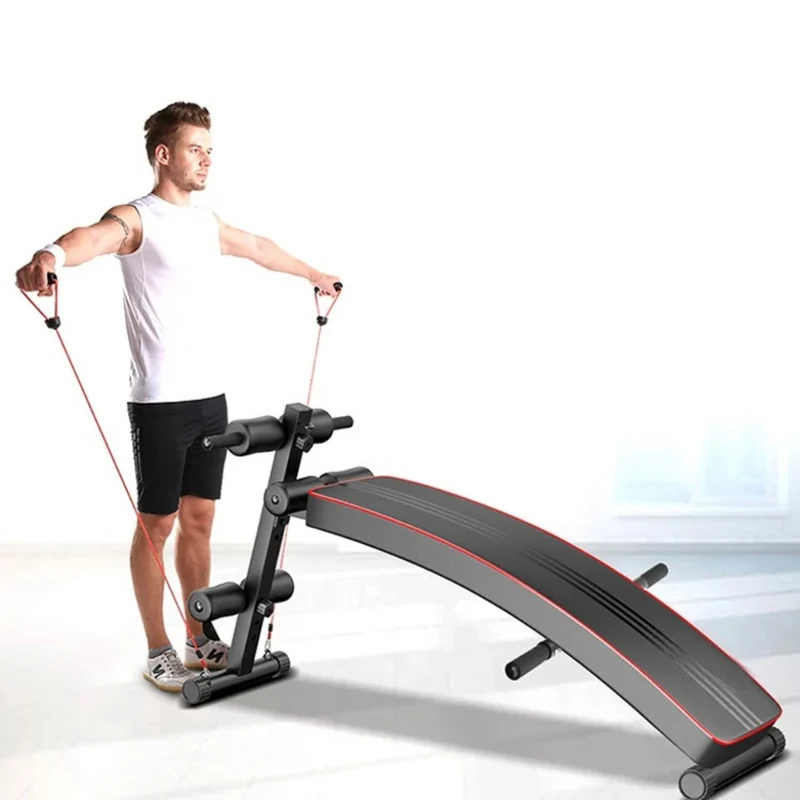 Ausrüstung Flache Sit-Up-Bank™ | Perfekte Sit-Up-Bank für Zuhause