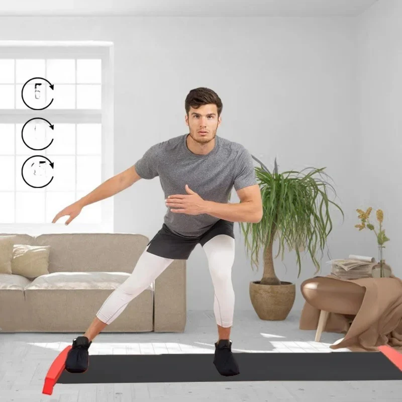 Yoga-Übung Gleiten™ | Vielseitige, gleitende Trainingsmatte