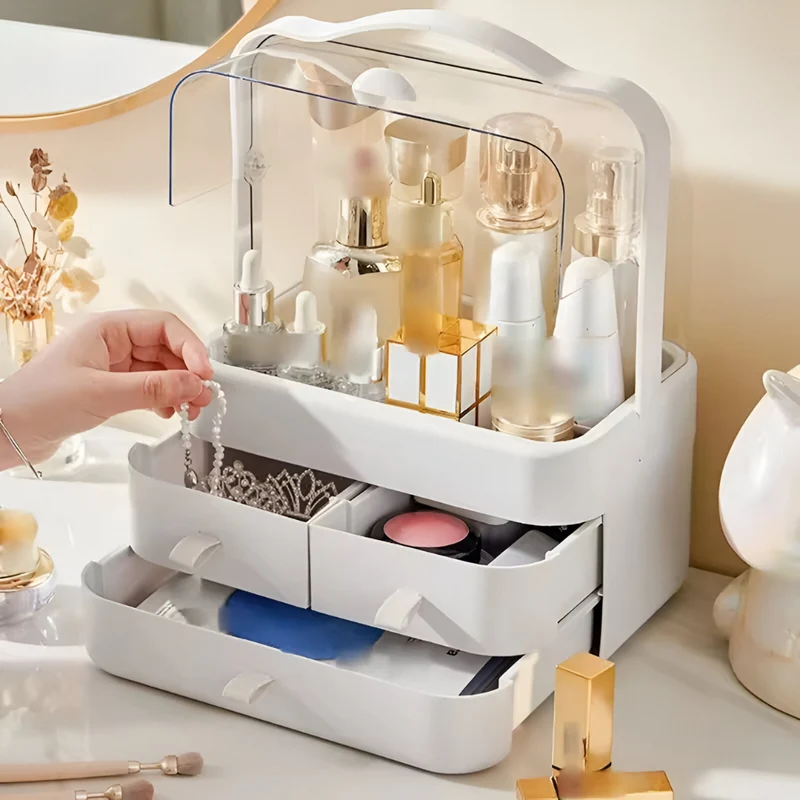 Kosmetische Aufbewahrungsbox™ | Ordnung für deinen Schminktisch