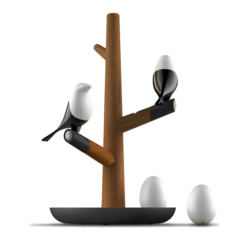 Glücksvogellampe im GZMJ-Stil™ | Zauberhafte LED-Nachtlampe mit Glücksvogel