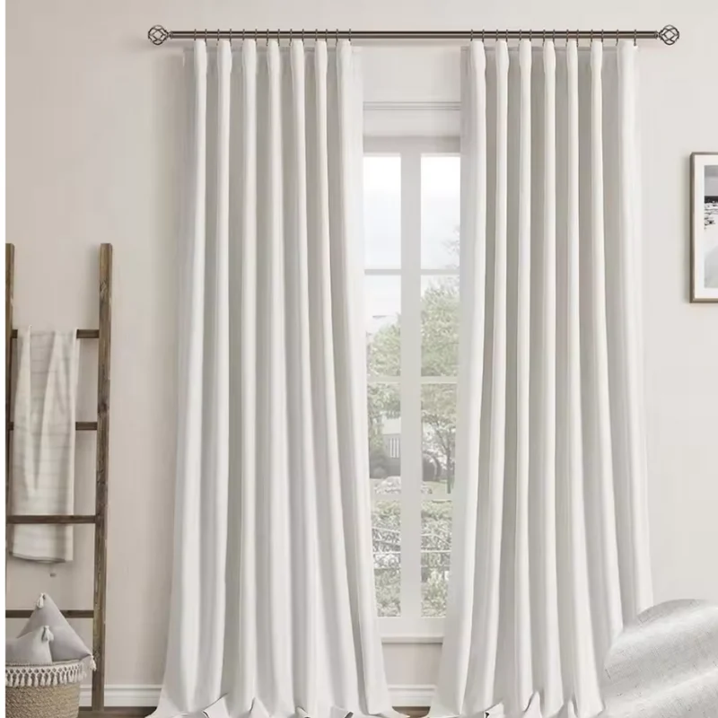Natural Black Curtains™ | Elegante, natürliche Leinen-Vorhänge