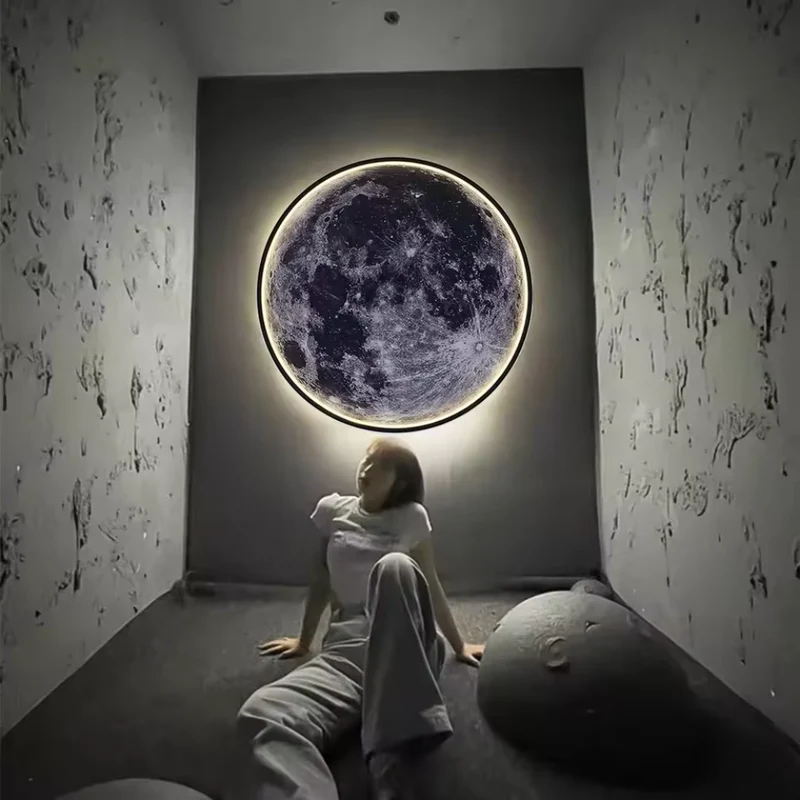 Moon Wall Lamp 3D Mural LED™ | Magischer Mond für Zuhause