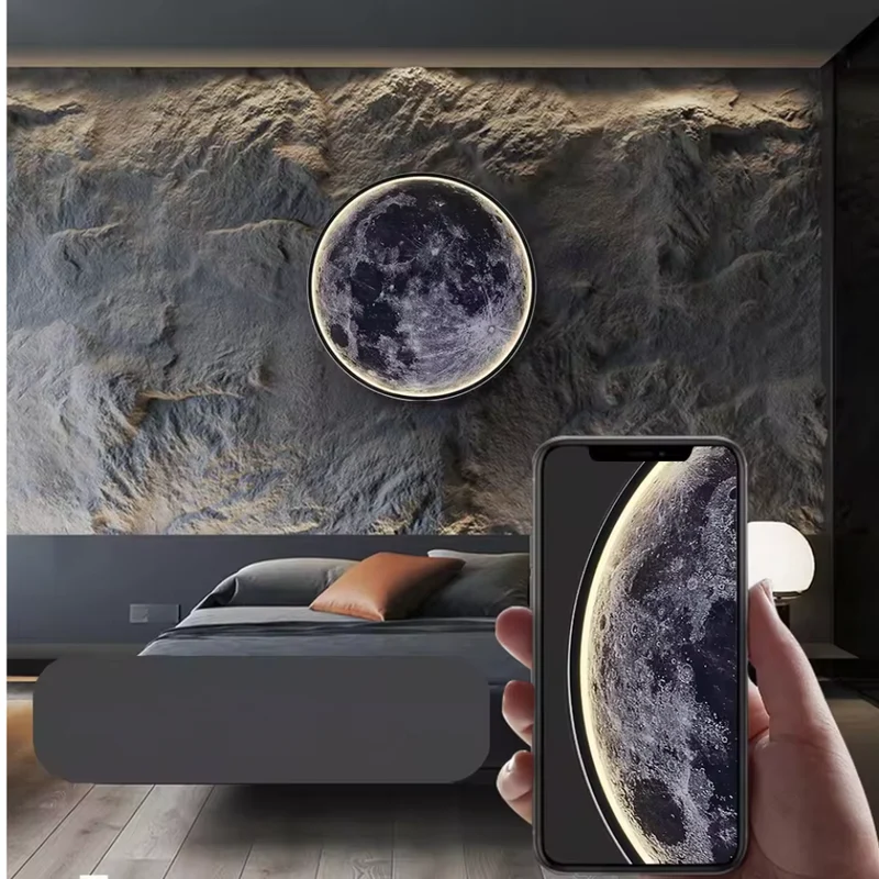 Moon Wall Lamp 3D Mural LED™ | Magischer Mond für Zuhause