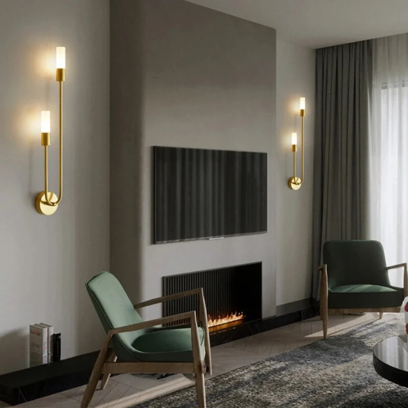 Korridor-Goldlampe™ | Moderne Wandlampe für elegantes Zuhause
