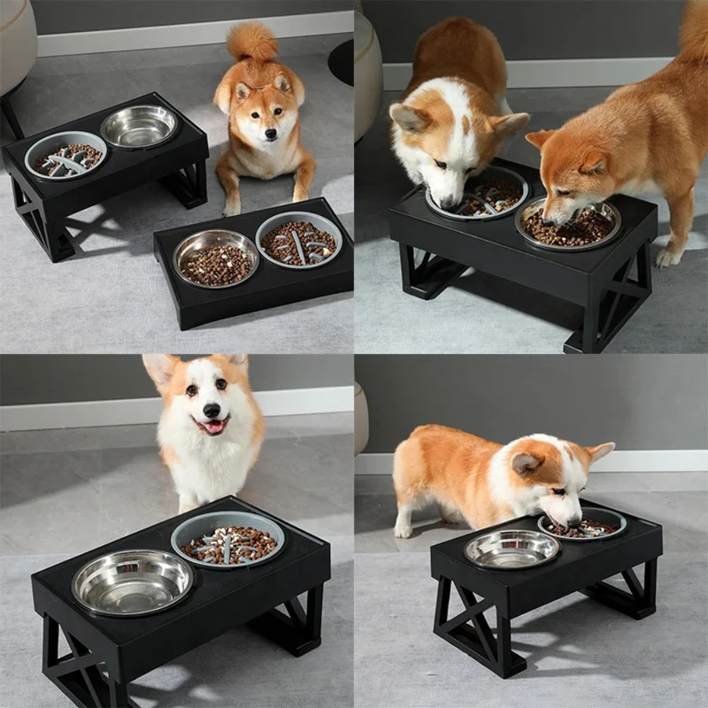 pet bowl feeding™ | Höhenverstellbare Futterstation für Hunde
