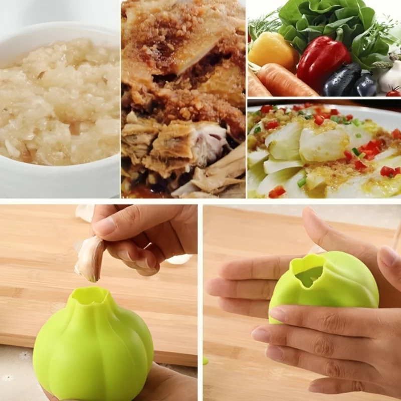 Knoblauchschäler aus Silikon™ | Küchenzauber Für Knoblauchliebhaber