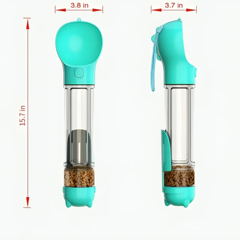 Tragbare Wasserflasche für Hunde™ | Wasser für glückliche Abenteuer