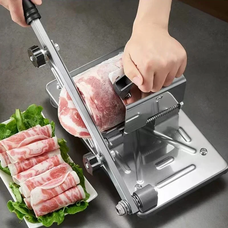 Manueller Fleischrollenschneider™ | Manueller Fleischrollenschneider – Präzise, schnell