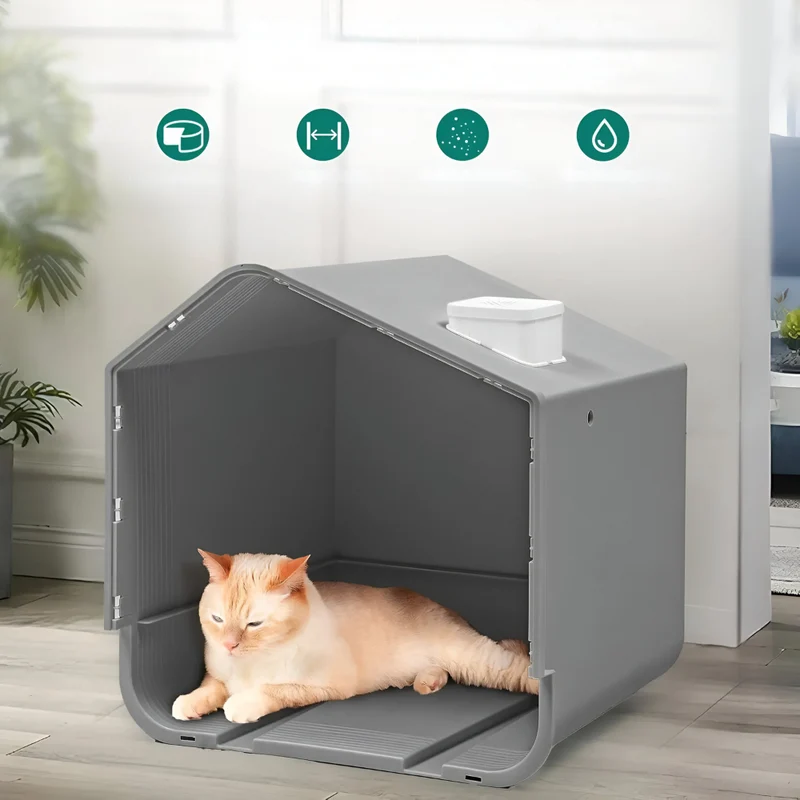 Extra große, geschlossene™ | Luxuriöse Wohlfühloase für Katzen