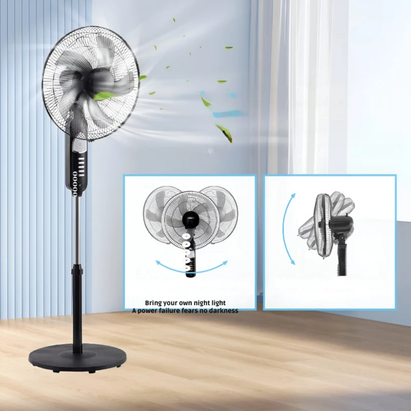 Standventilator mit Solarpanel™ | Erfrischende Freiheit – überall & jederzeit