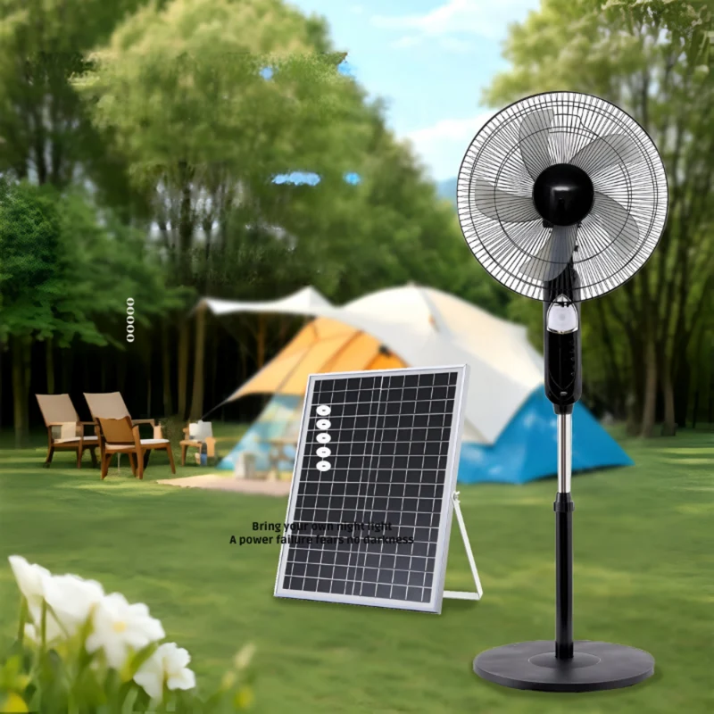 Standventilator mit Solarpanel™ | Erfrischende Freiheit – überall & jederzeit