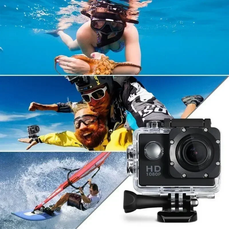 Reitende Lokomotive-Sportkamera™ | Abenteuerliche, wasserdichte Sportkamera