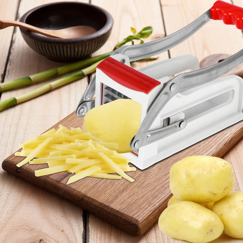 Stahl-Pommes Frites™ | Multifunktionaler Edelstahl-Gemüseschneider für köstliche Kreationen
