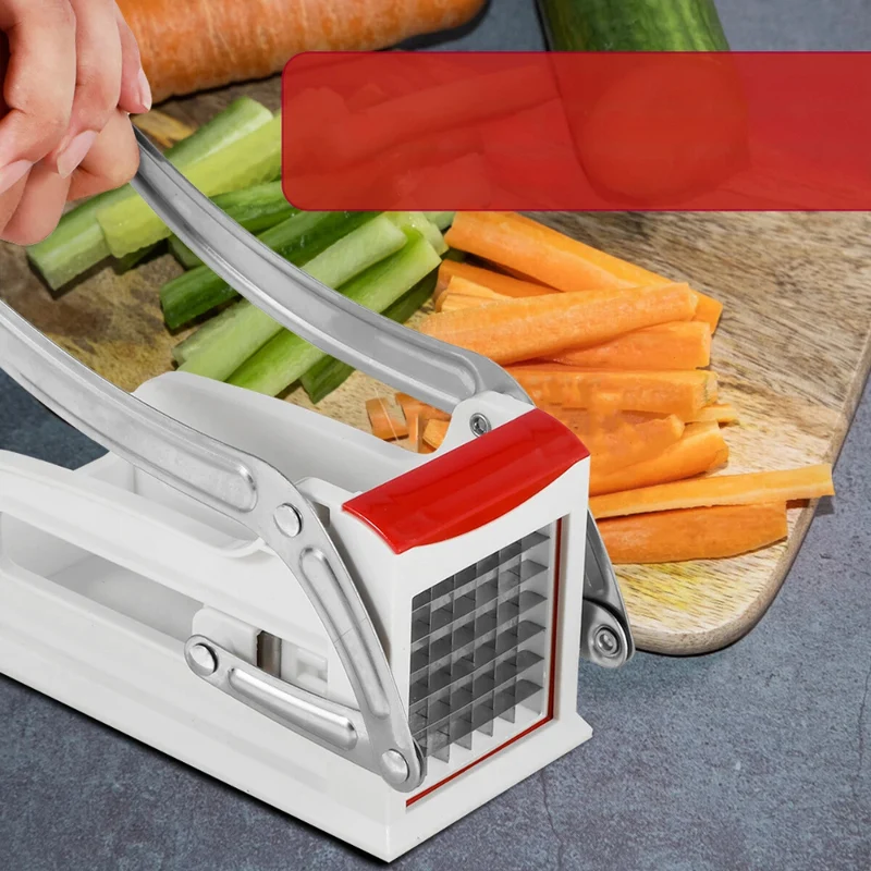 Stahl-Pommes Frites™ | Multifunktionaler Edelstahl-Gemüseschneider für köstliche Kreationen