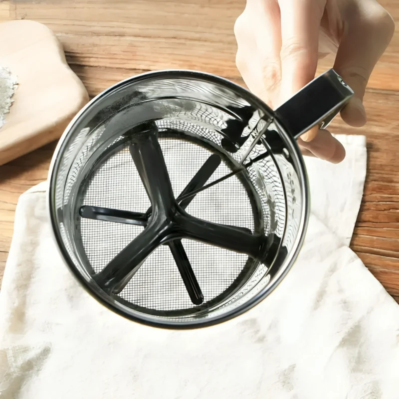 Mehlsieb aus Edelstahl™ | Erleben Sie die Freude am perfekten Backen
