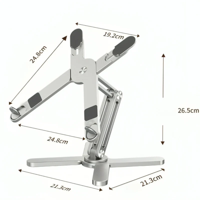Klappbarer Laptopständer aus Legierung™ | Eleganz Für Deinen Arbeitsplatz