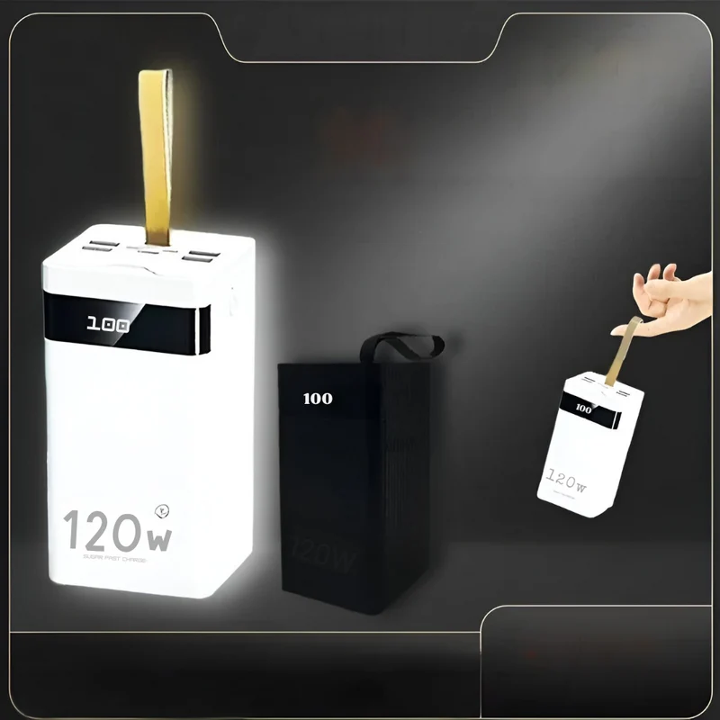 Lade-Powerbank tragbar™ | Unerschöpfliche Energie für unterwegs