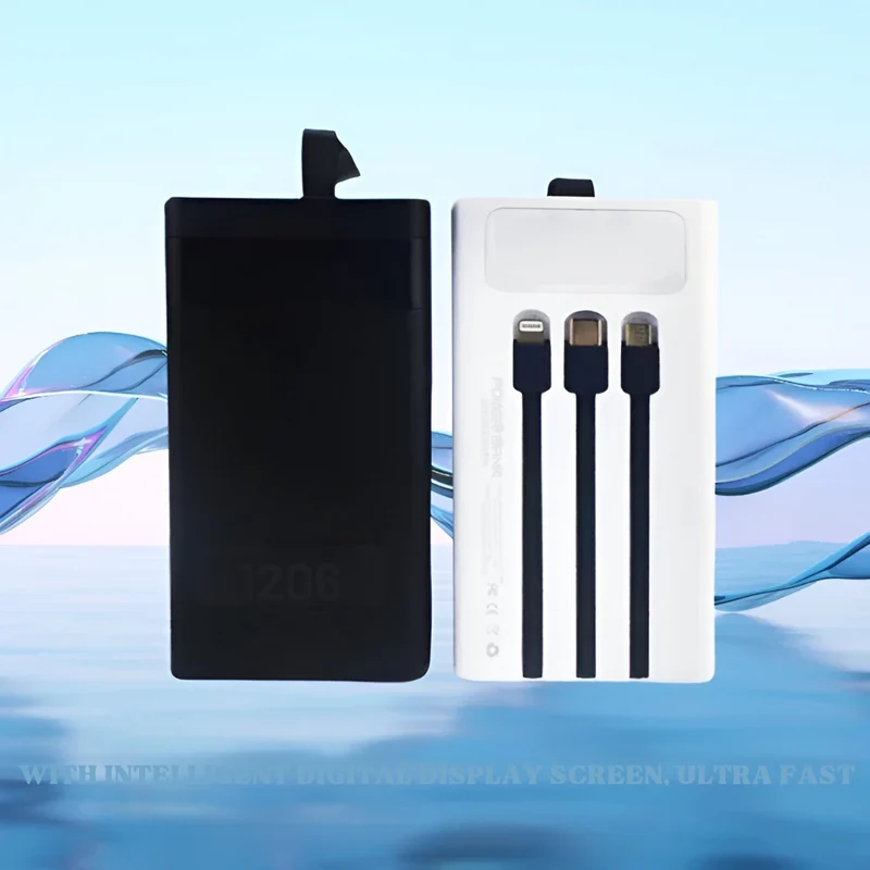 Lade-Powerbank tragbar™ | Unerschöpfliche Energie für unterwegs