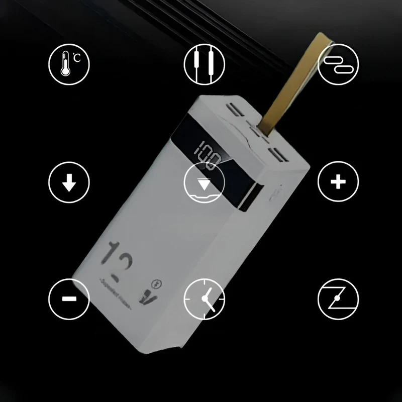 Lade-Powerbank tragbar™ | Unerschöpfliche Energie für unterwegs